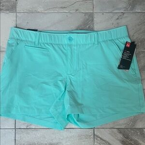 Under Armour Women's Turquoise Athletic Shorts
